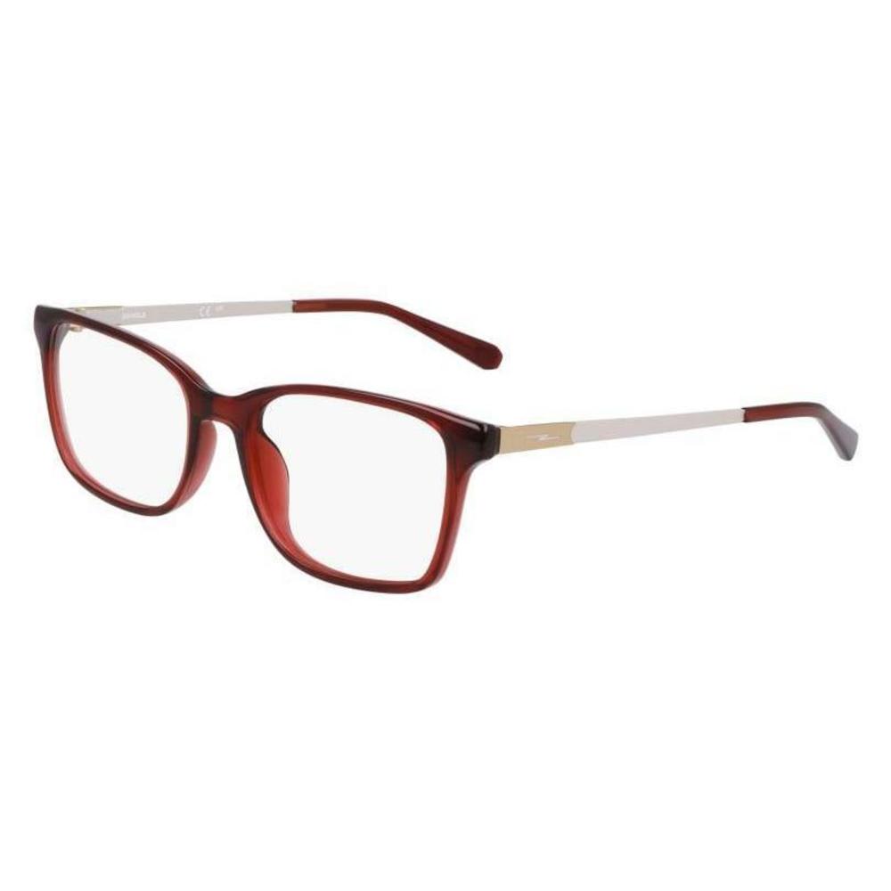 New SHINOLA by Flexon SH-37003 612 Crystal Rosewood Eyeglasses 53/17/145